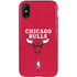 NBA Chicago Bulls Red Distressed iPhone X Pro Case