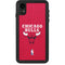 NBA Chicago Bulls Red Distressed iPhone XR Waterproof Case