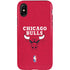 NBA Chicago Bulls Red Distressed iPhone XS Pro Case