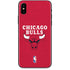 NBA Chicago Bulls Red Distressed iPhone XS Skin