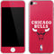 NBA Chicago Bulls Red Distressed Apple iPod Skin
