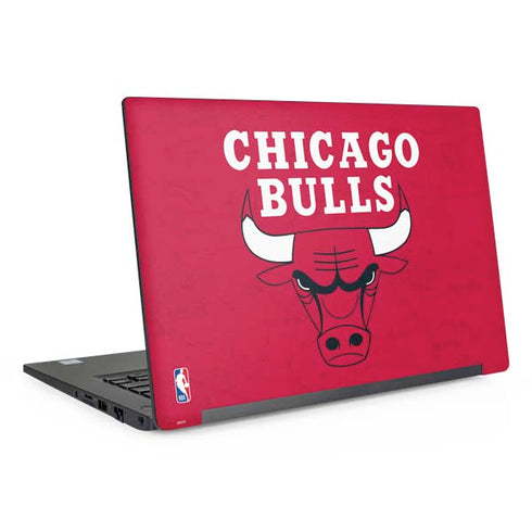 NBA Chicago Bulls Red Distressed Dell Latitude Skin