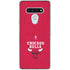 NBA Chicago Bulls Red Distressed LG Stylo 6 Clear Case
