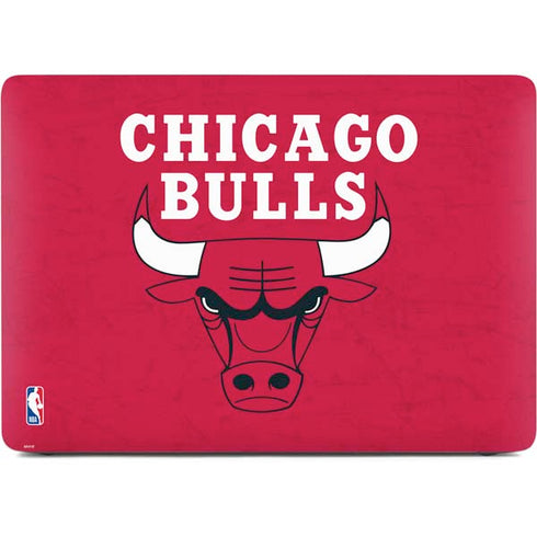 NBA Chicago Bulls Red Distressed Apple MacBook Air Skin