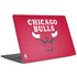 NBA Chicago Bulls Red Distressed MacBook Skins
