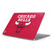 NBA Chicago Bulls Red Distressed Apple MacBook Pro 16-inch Skin