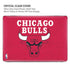 NBA Chicago Bulls Red Distressed MacBook Cases