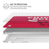 NBA Chicago Bulls Red Distressed MacBook Cases