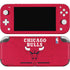 NBA Chicago Bulls Red Distressed Nintendo Switch Lite Skin