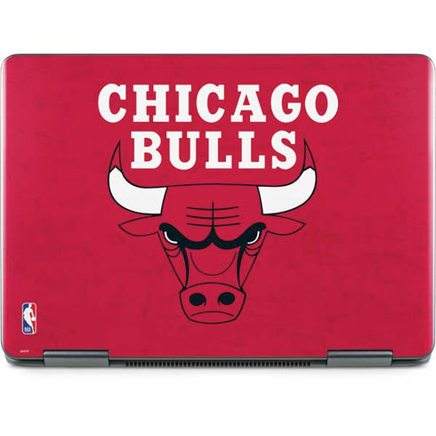 NBA Chicago Bulls Red Distressed Notebook 9 Pro 13in (2017) Skin