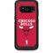 NBA Chicago Bulls Red Distressed Otterbox Commuter Galaxy Skin