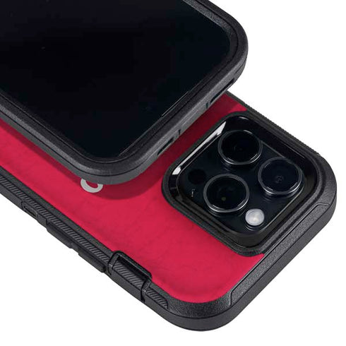 NBA Chicago Bulls Red Distressed Otterbox Defender iPhone Skin