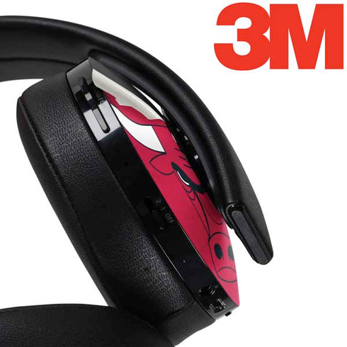 NBA Chicago Bulls Red Distressed PlayStation 4 Gold Wireless Headset Skin