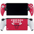 NBA Chicago Bulls Red Distressed PlayStation Portal Remote Player Skin