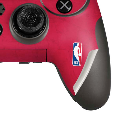NBA Chicago Bulls Red Distressed PlayStation Scuf Vantage 2 Controller Skin