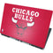 NBA Chicago Bulls Red Distressed Dell Precision Skin