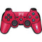 NBA Chicago Bulls Red Distressed PS3 Dual Shock wireless controller Skin