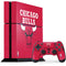 NBA Chicago Bulls Red Distressed PS4 Console and Controller Bundle Skin