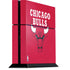 NBA Chicago Bulls Red Distressed PS4 Console Skin