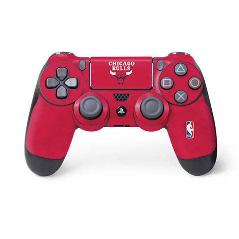 NBA Chicago Bulls Red Distressed PlayStation PS4 Skins