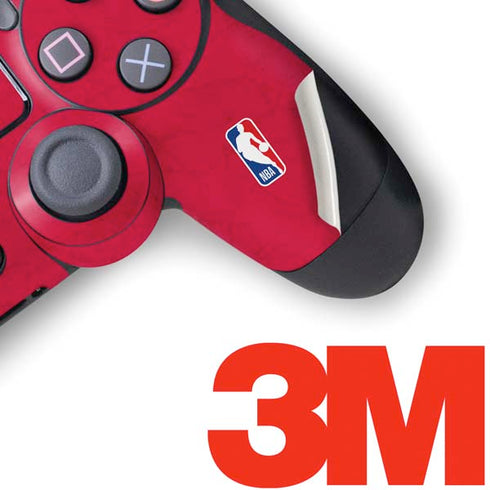 NBA Chicago Bulls Red Distressed PS4 Pro/Slim Controller Skin