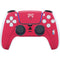NBA Chicago Bulls Red Distressed PS5 Controller Skin