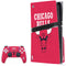 NBA Chicago Bulls Red Distressed PS5 Pro Disk Bundle Skin