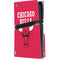 NBA Chicago Bulls Red Distressed PS5 Pro Disk Console Skin