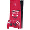 NBA Chicago Bulls Red Distressed PS5 Slim Digital Edition Bundle Skin
