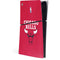 NBA Chicago Bulls Red Distressed PS5 Slim Digital Edition Console Skin