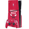 NBA Chicago Bulls Red Distressed PS5 Slim Disk Bundle Skin