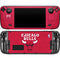 NBA Chicago Bulls Red Distressed Steam Deck Handheld Gaming Computer OLED Skin