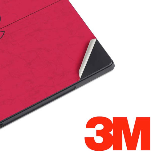 NBA Chicago Bulls Red Distressed Surface Pro 7 Skin