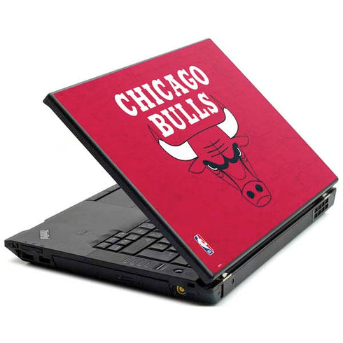NBA Chicago Bulls Red Distressed T440s Skin