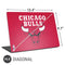 NBA Chicago Bulls Red Distressed Universal Laptop 16.6in (13.4 x 9.7in) Skin