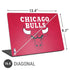 NBA Chicago Bulls Red Distressed Universal Laptop 16.6in (13.4 x 9.7in) Skin