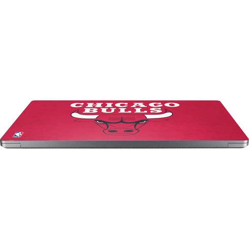 NBA Chicago Bulls Red Distressed Universal Laptop 16.6in (13.4 x 9.7in) Skin