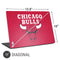 NBA Chicago Bulls Red Distressed Universal Laptop 17in (13.8 x 10in) Skin
