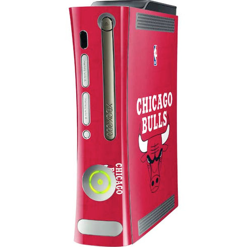 NBA Chicago Bulls Red Distressed Xbox 360 (Includes HDD) Skin