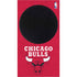 NBA Chicago Bulls Red Distressed Xbox Series S Console Skin