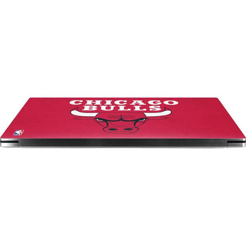 NBA Chicago Bulls Red Distressed Dell XPS Skin