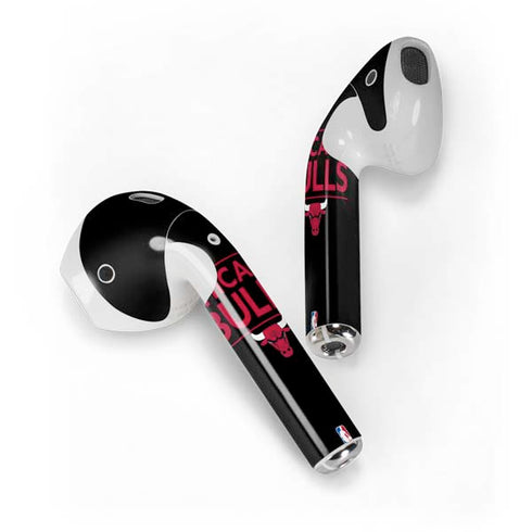 NBA Chicago Bulls Standard - Black Apple AirPods Skin