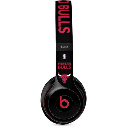 NBA Chicago Bulls Standard - Black Beats Solo 3 Wireless Skin