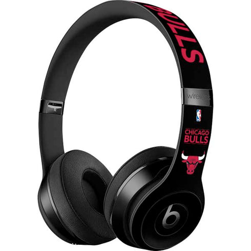 NBA Chicago Bulls Standard - Black Beats Solo 3 Wireless Skin