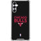 NBA Chicago Bulls Standard - Black Gabb Phone 4 Clear Case