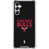NBA Chicago Bulls Standard - Black Gabb Phone 4 Clear Case