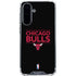 NBA Chicago Bulls Standard - Black Galaxy A36 5G Clear Case