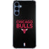 NBA Chicago Bulls Standard - Black Galaxy A55 5G Clear Case