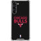 NBA Chicago Bulls Standard - Black Galaxy S24 FE Clear Case