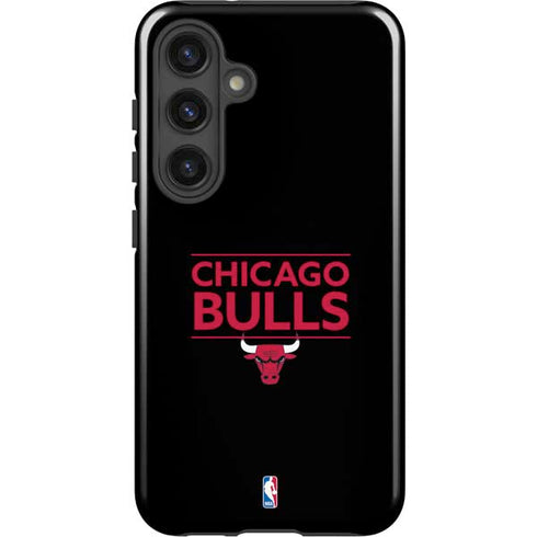 NBA Chicago Bulls Standard - Black Galaxy S25 Plus Impact Case